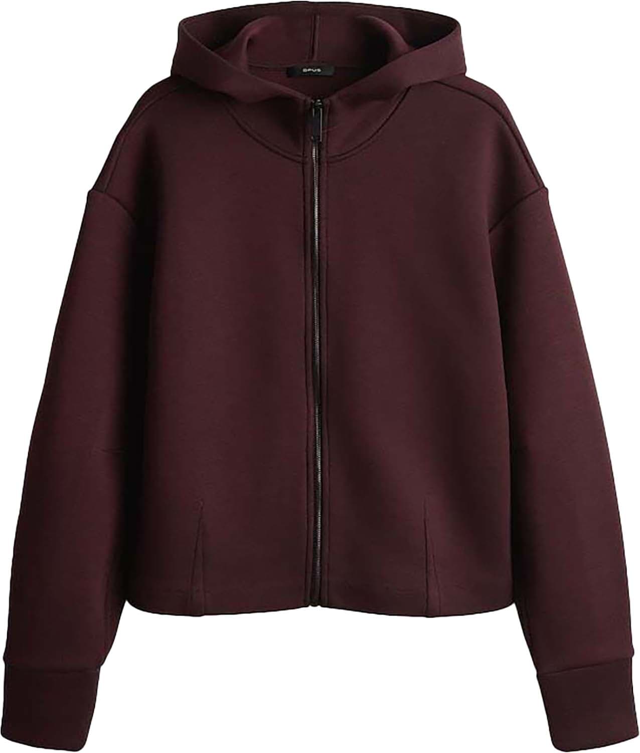 Opus Sweater Gulnora Bordeaux Rood