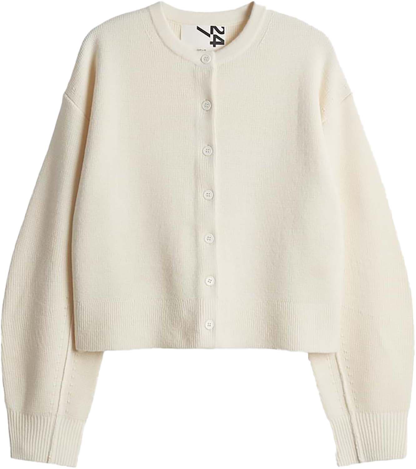 Opus Gebreid Vest Dafila Crème