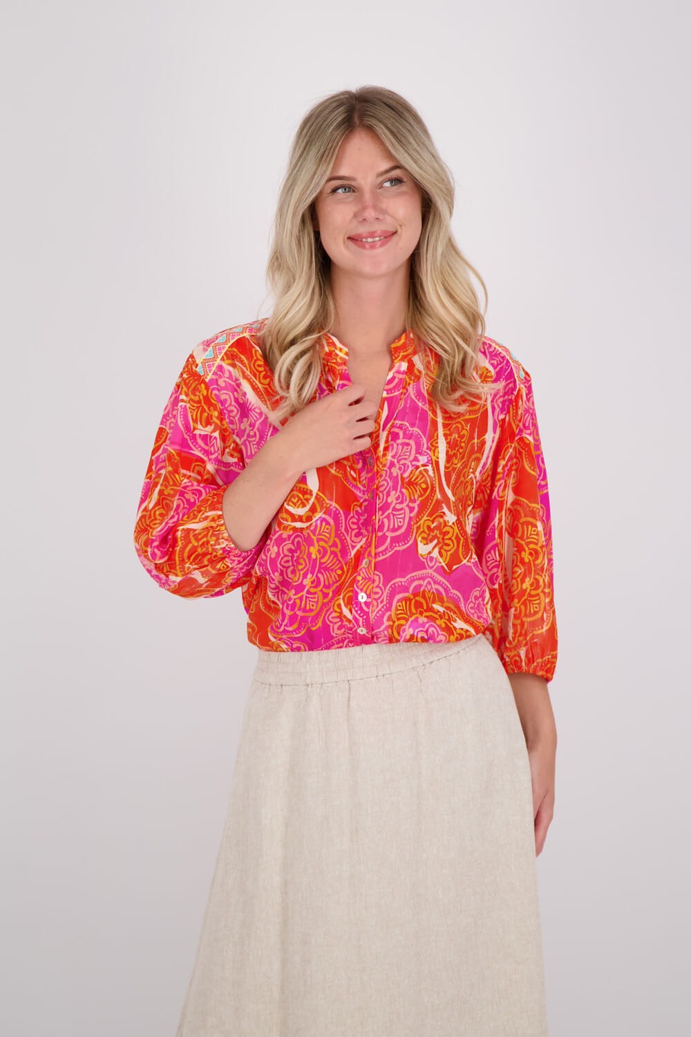 Geisha Blouse Oranje