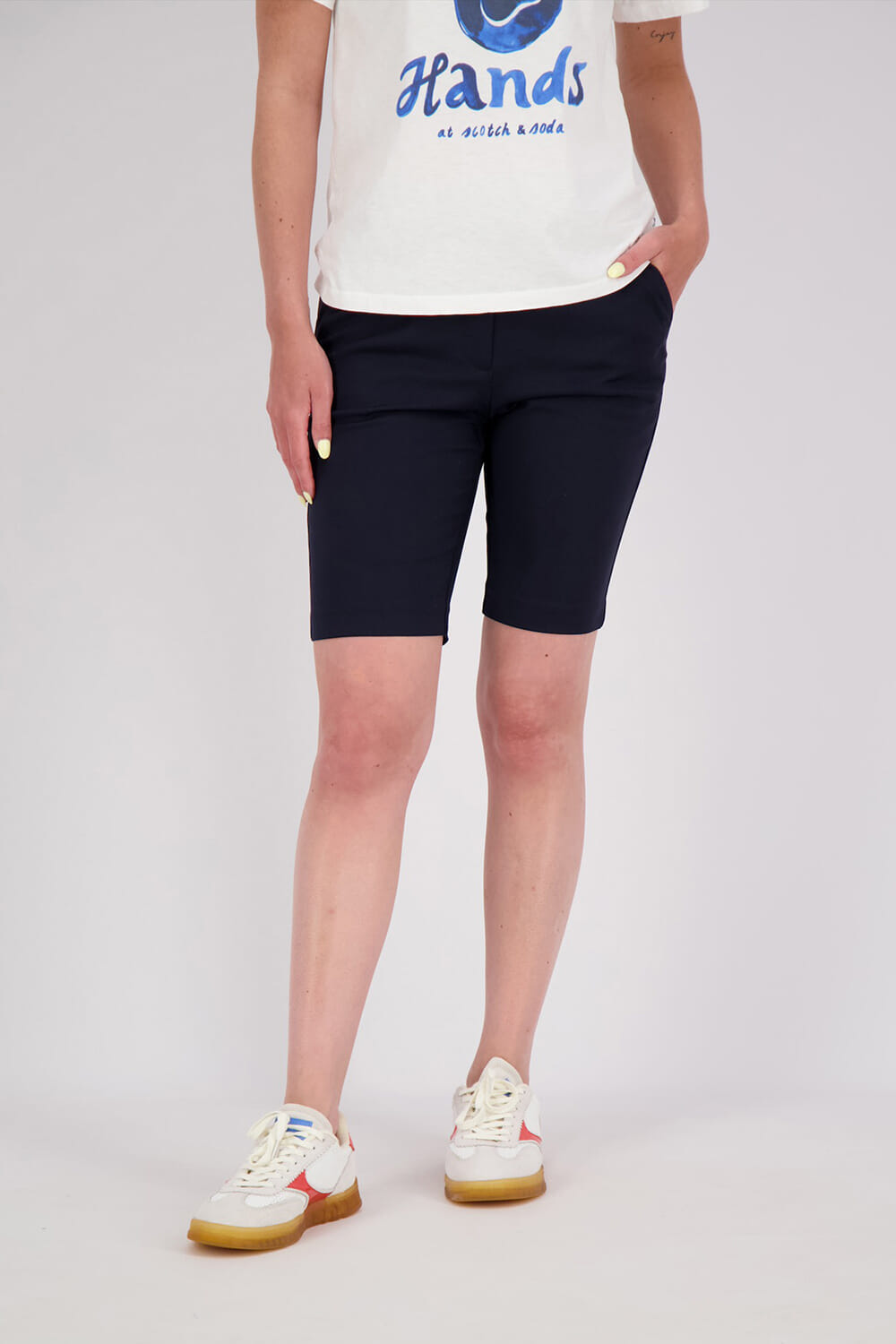 Freequent Short Sabella Blauw