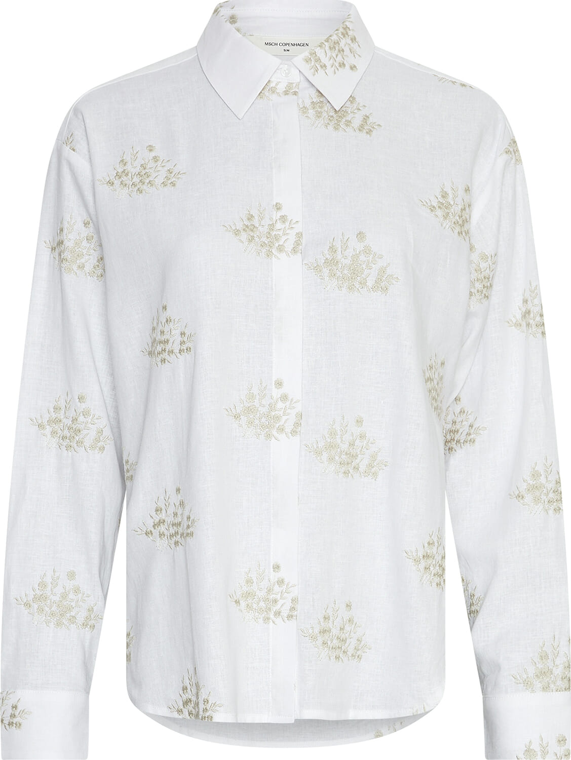 MSCH Copenhagen Blouse Ryan Conella EMB Beige