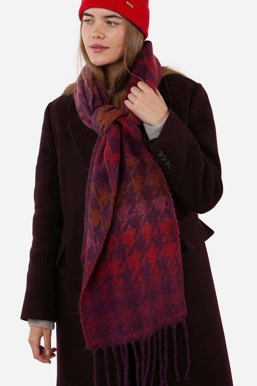 Barts Sjaal Landina  Bordeaux Rood