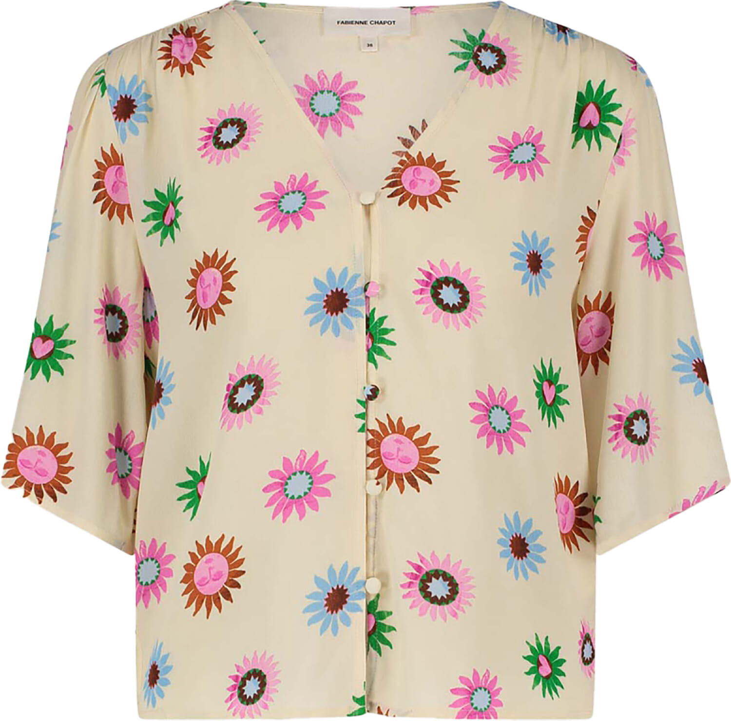 Fabienne Chapot Blouse Starlet  Beige