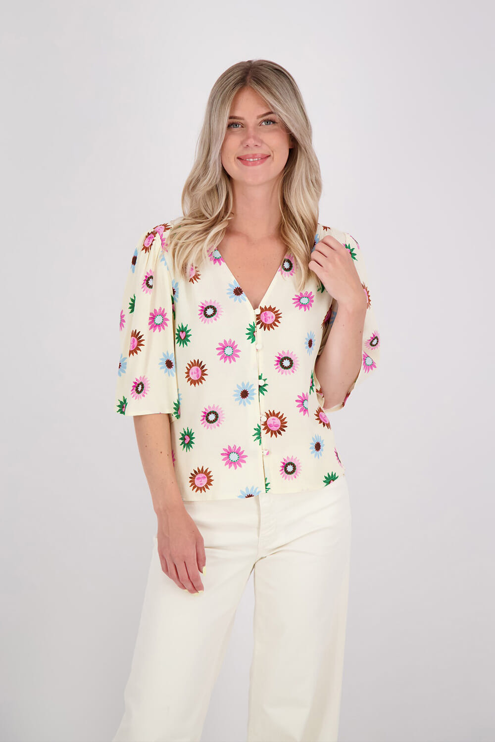 Fabienne Chapot Blouse Starlet  Beige
