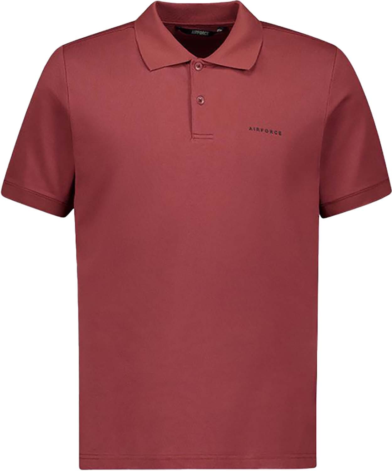 Airforce Polo Basic Rood