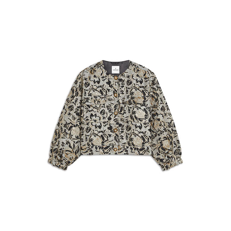 Summum Bomberjas Jacquard Zwart