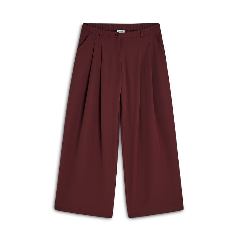 Summum Pantalon Fluid Bordeaux Rood