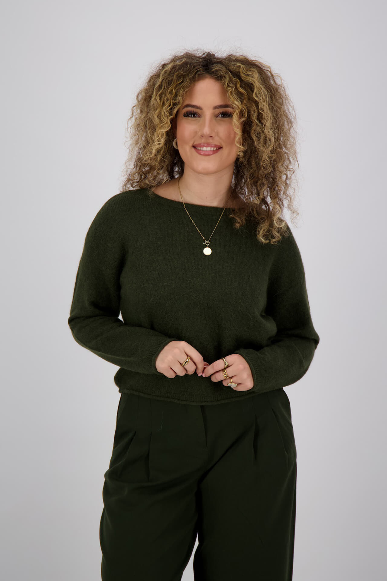 MSCH Copenhagen Pullover Kellsey Alegria  Groen