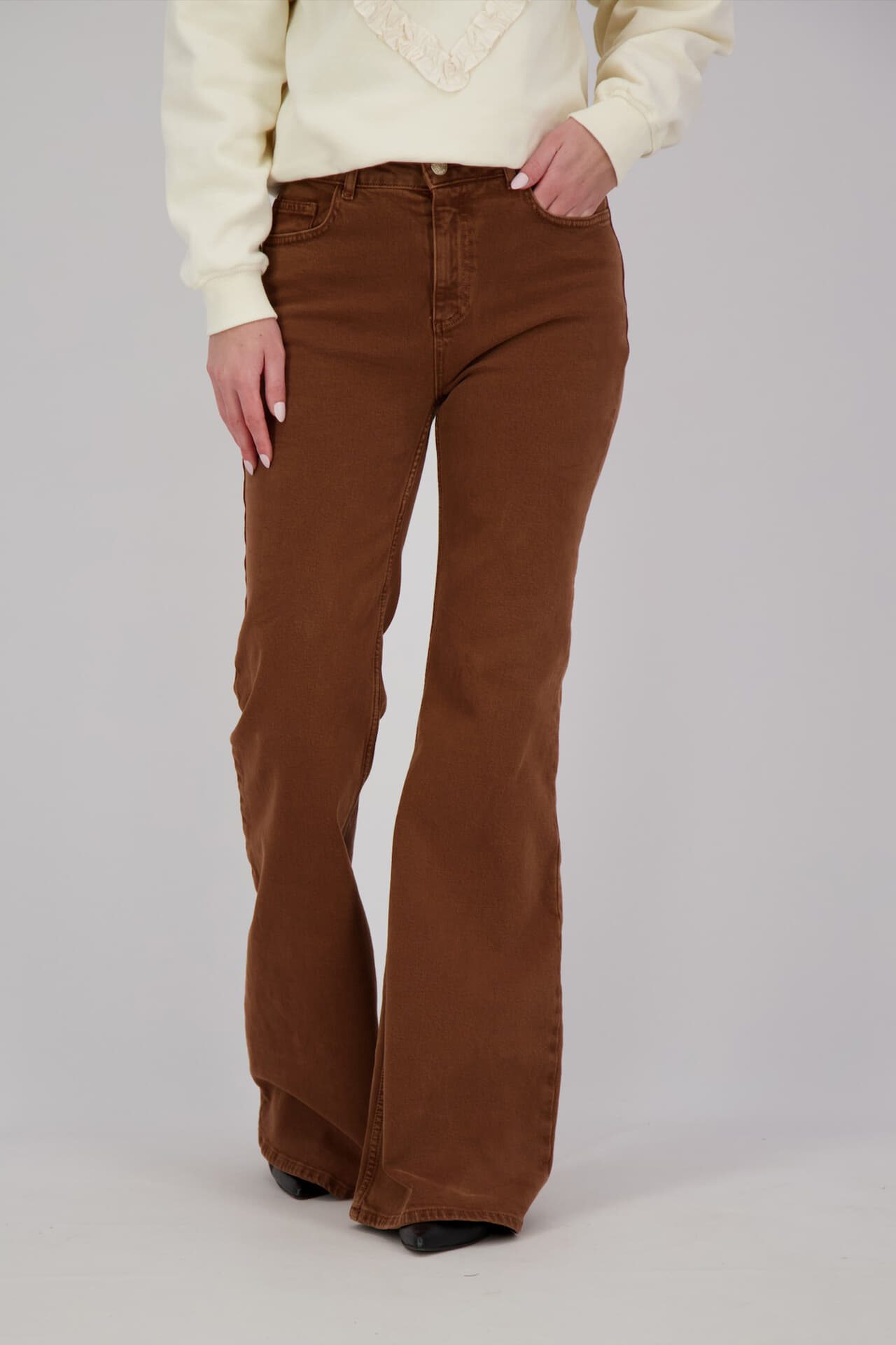 Fabienne Chapot Jeans Vic Bootcut  Bruin