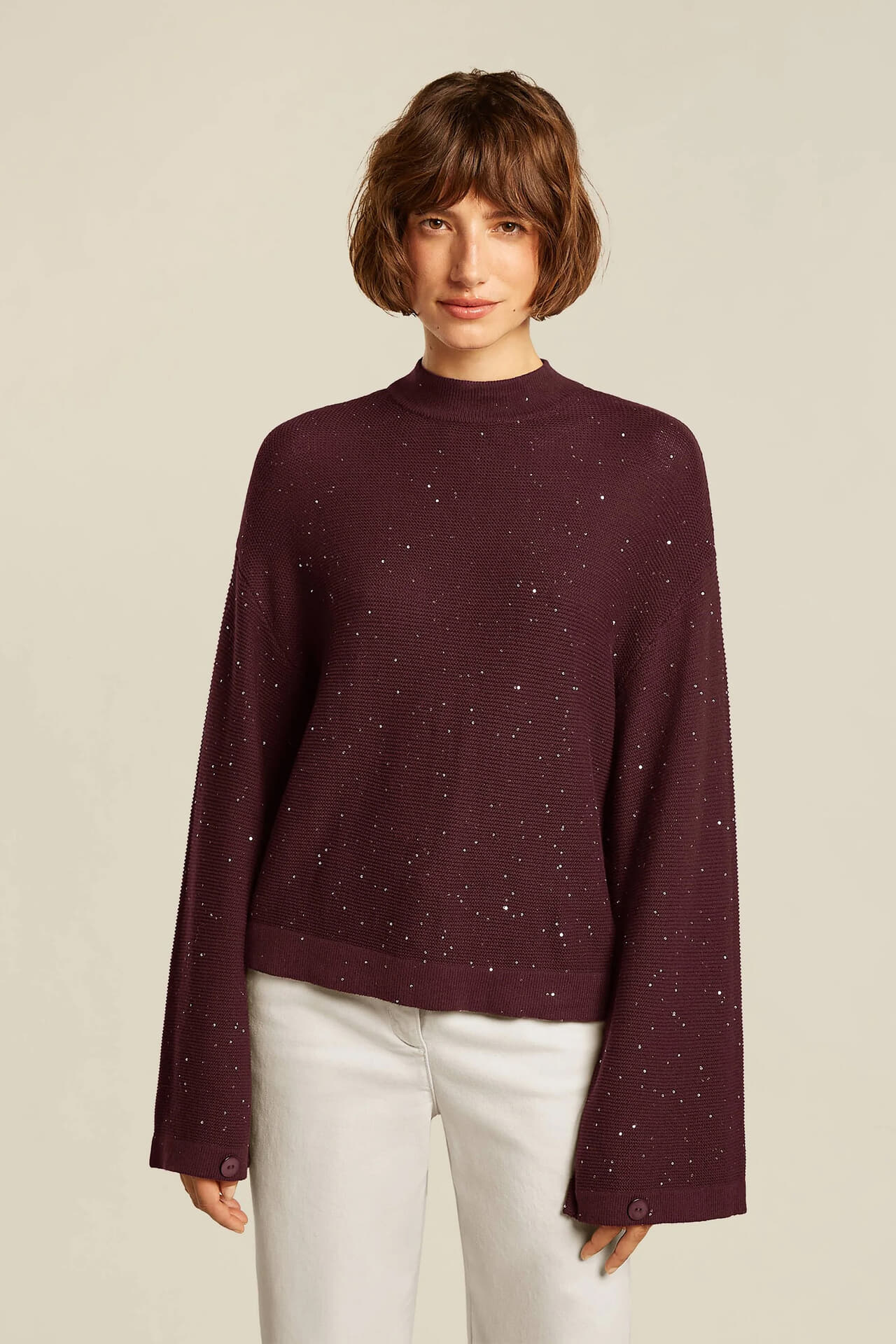 Beaumont Pullover Adalie Bordeaux Rood
