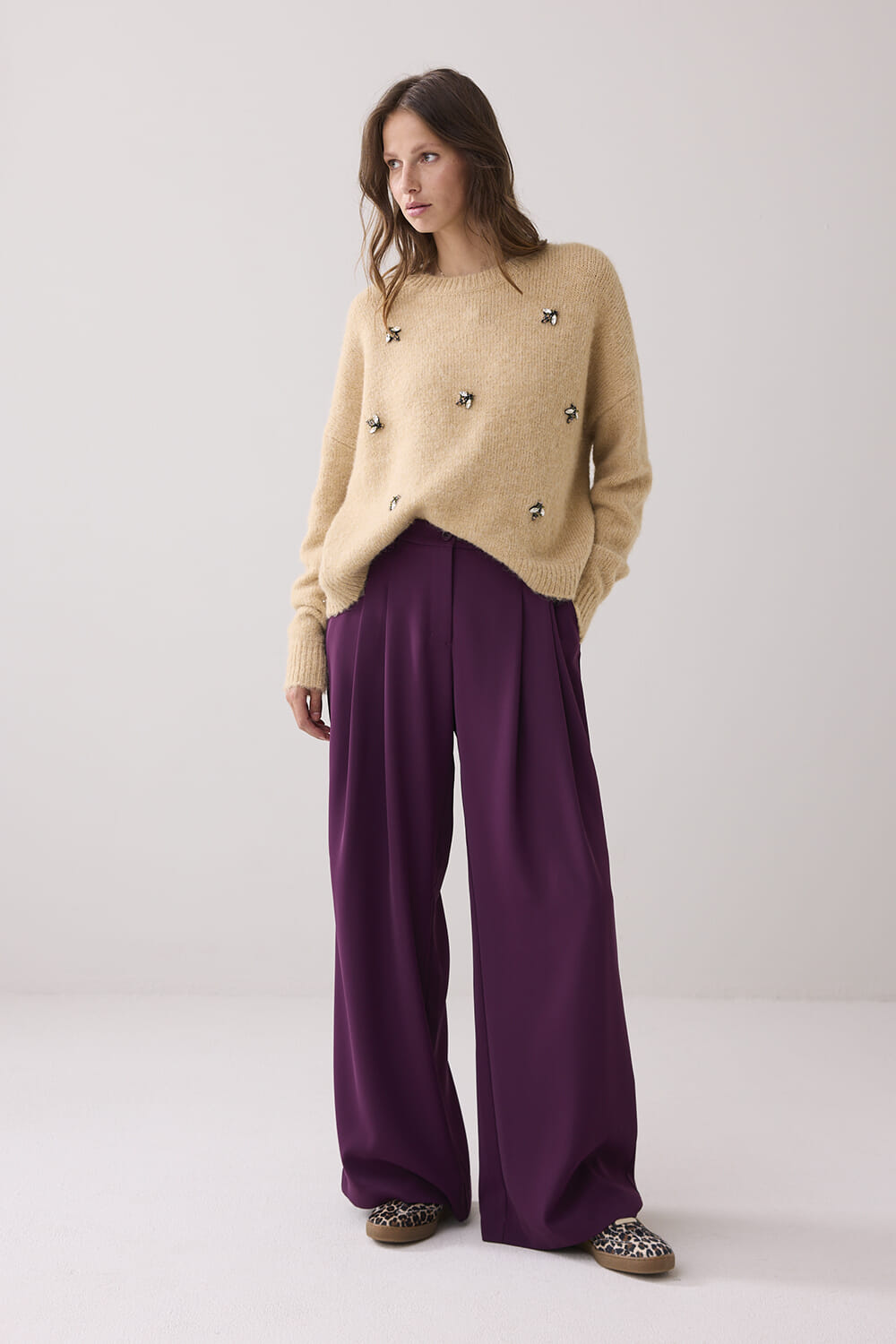 Summum Pantalon Fluid Rood