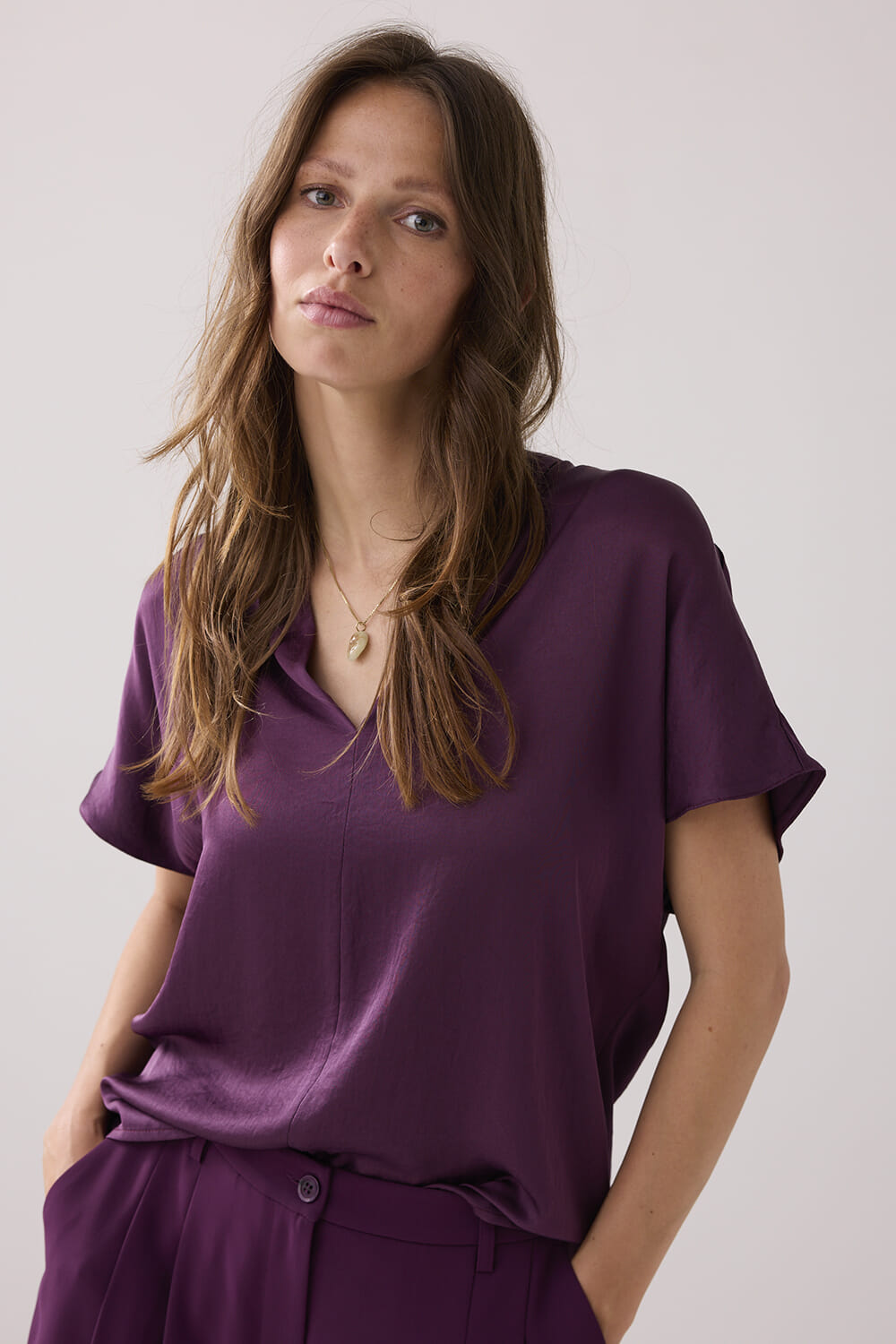 Summum Top Silky Touch Rood