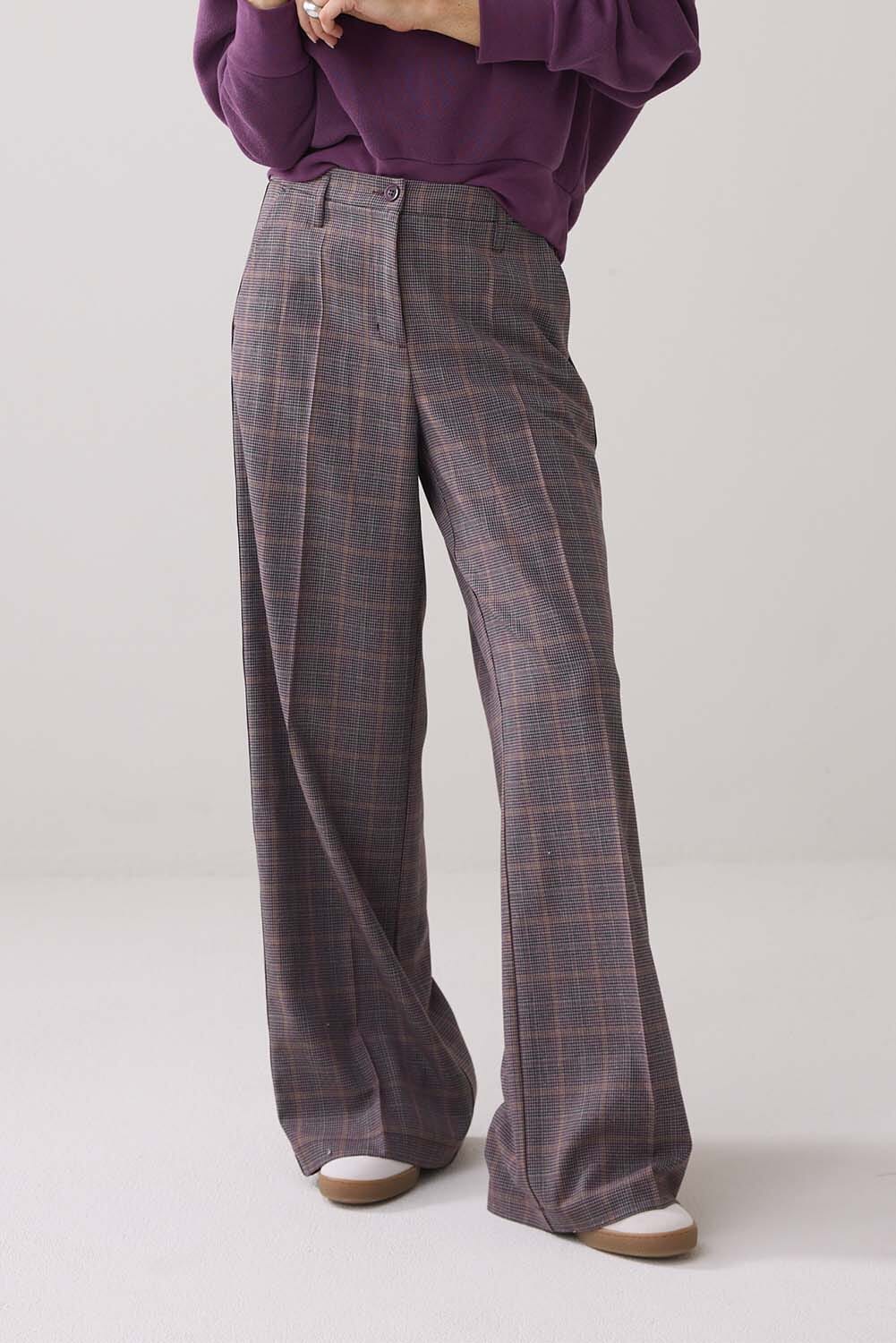 Summum Pantalon Check Multi