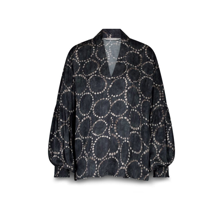 Summum Top All Over Print Blauw