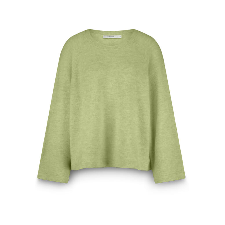 Summum Trui Stretchy Wol Alpaca Blend Lime