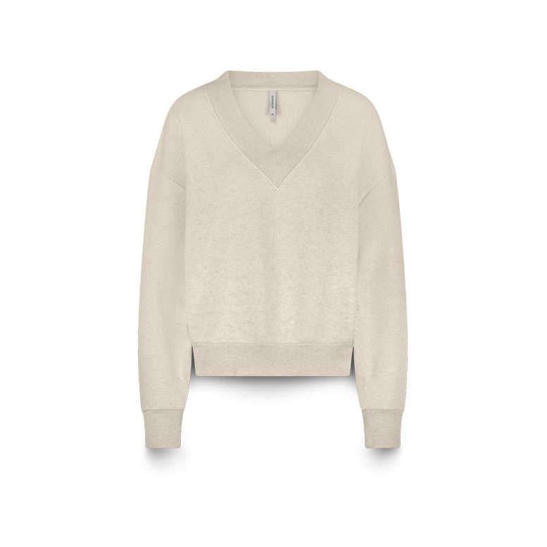 Summum Sweater Soft V-neck Wit
