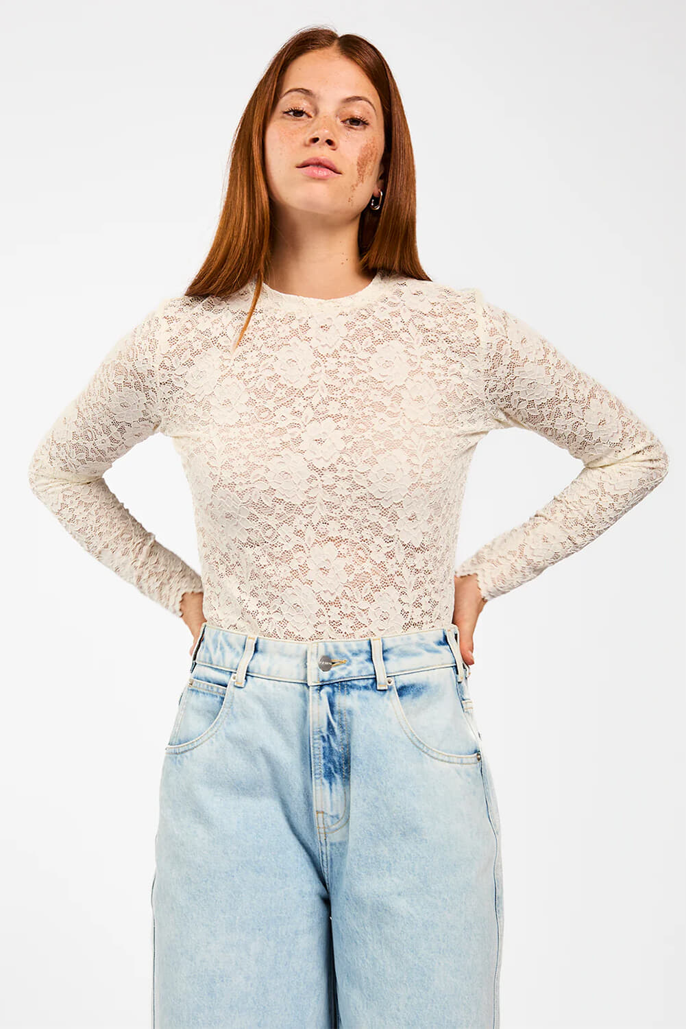 Aaiko Longsleeve Mason Off White