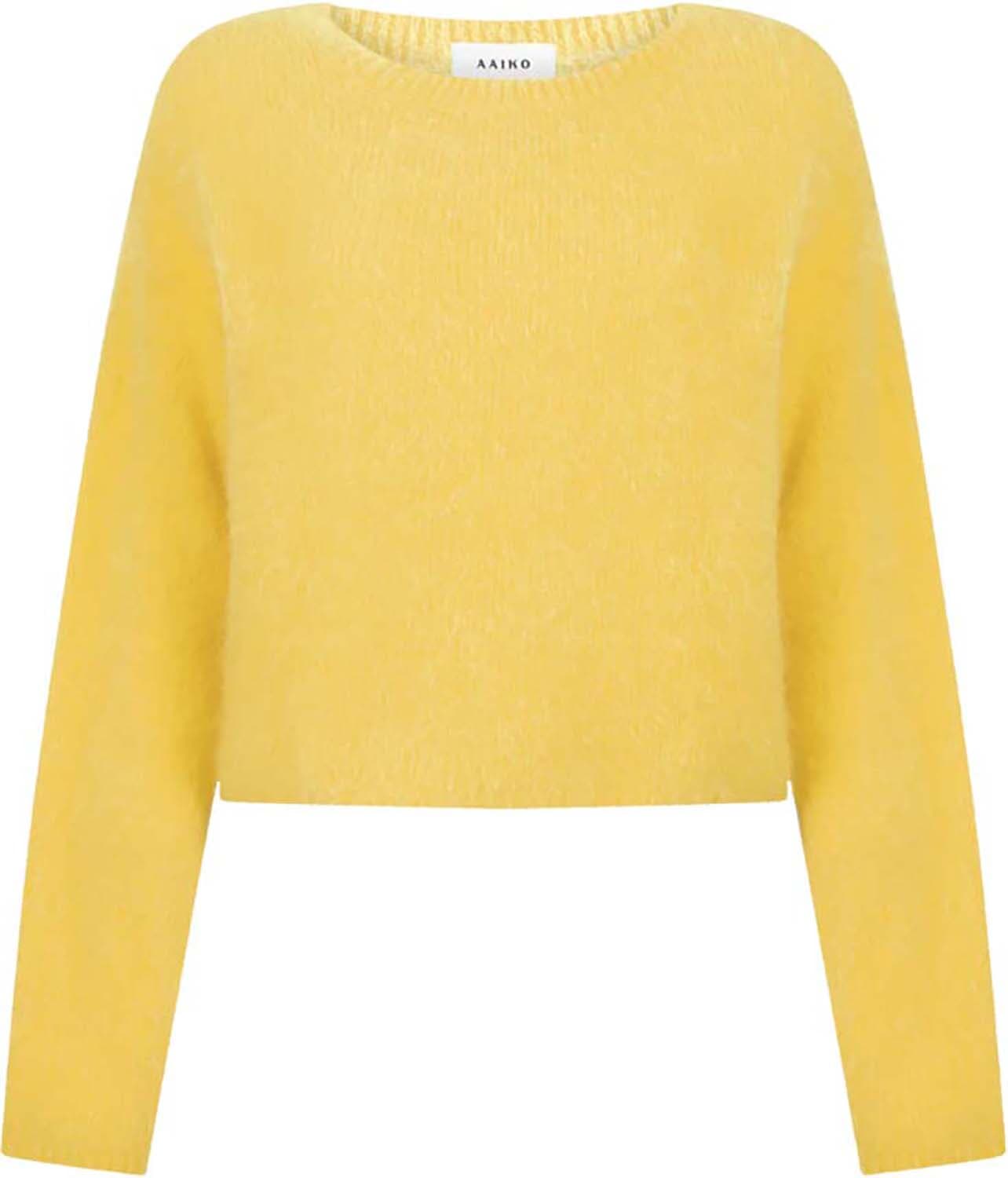 Aaiko Trui Feline Geel