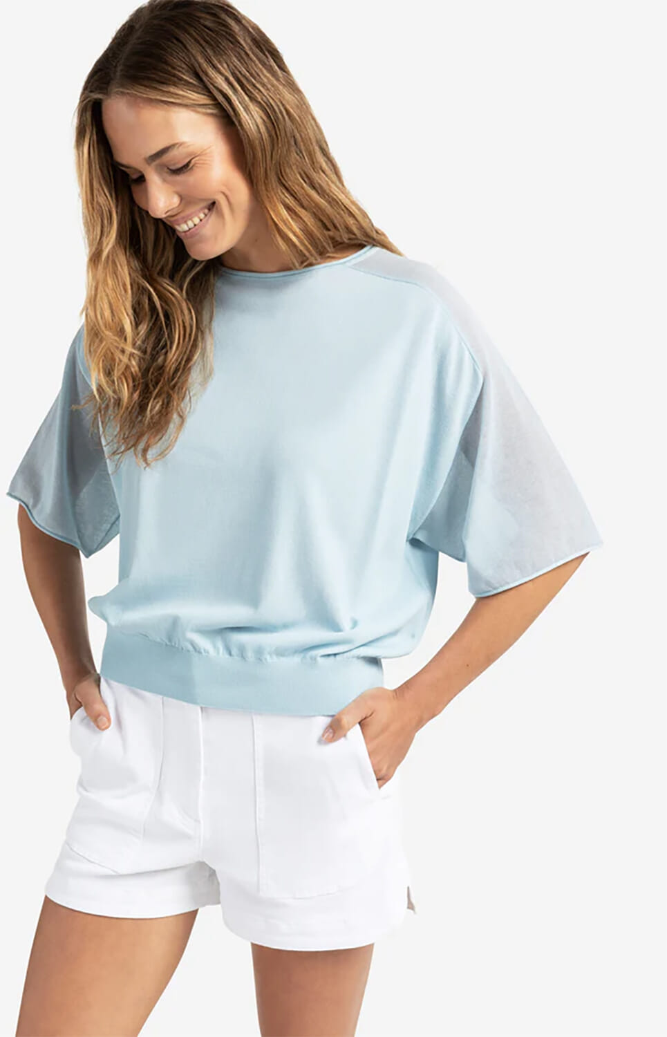 Yaya Sweater Blauw