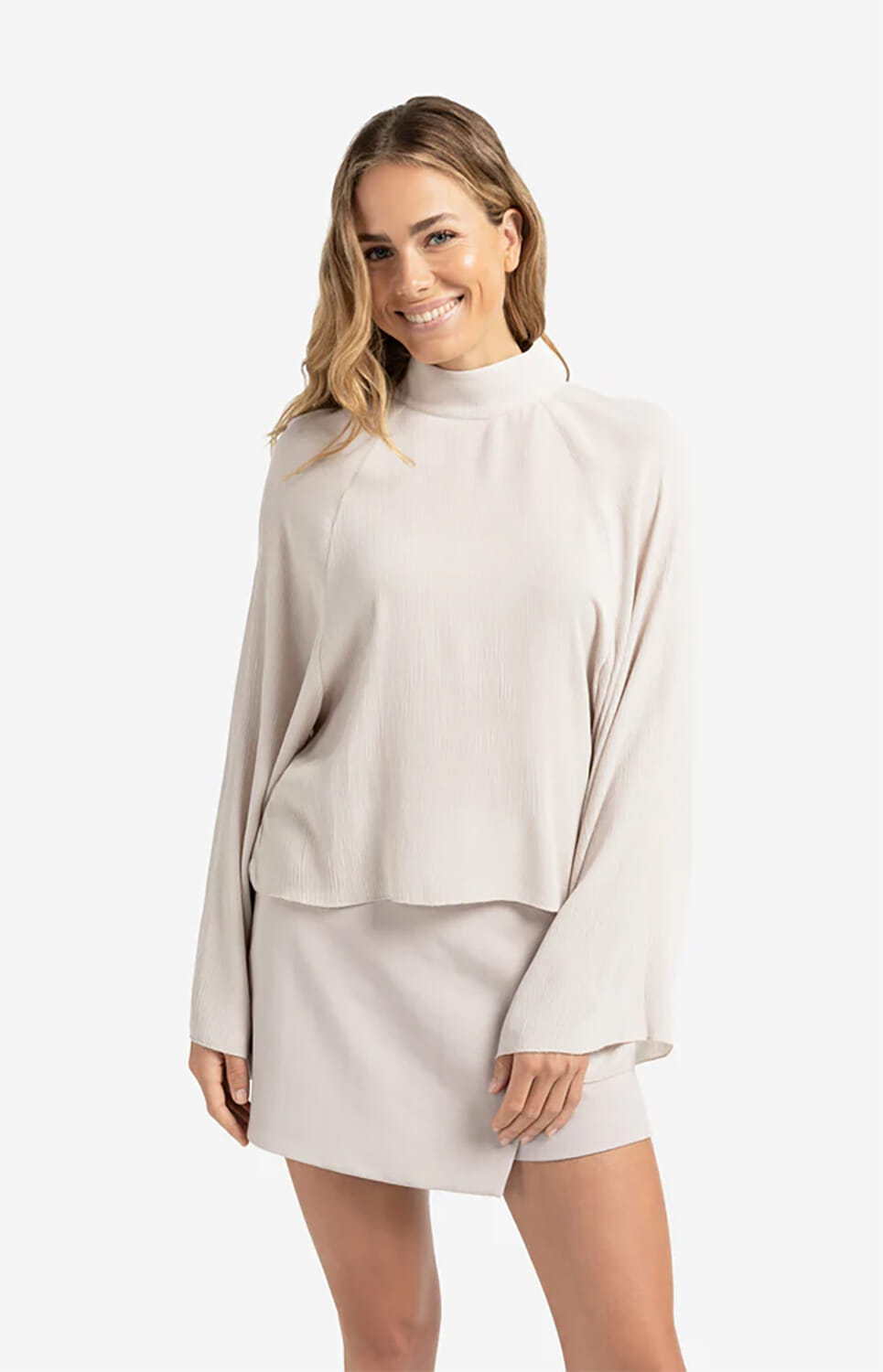 Yaya Top Beige