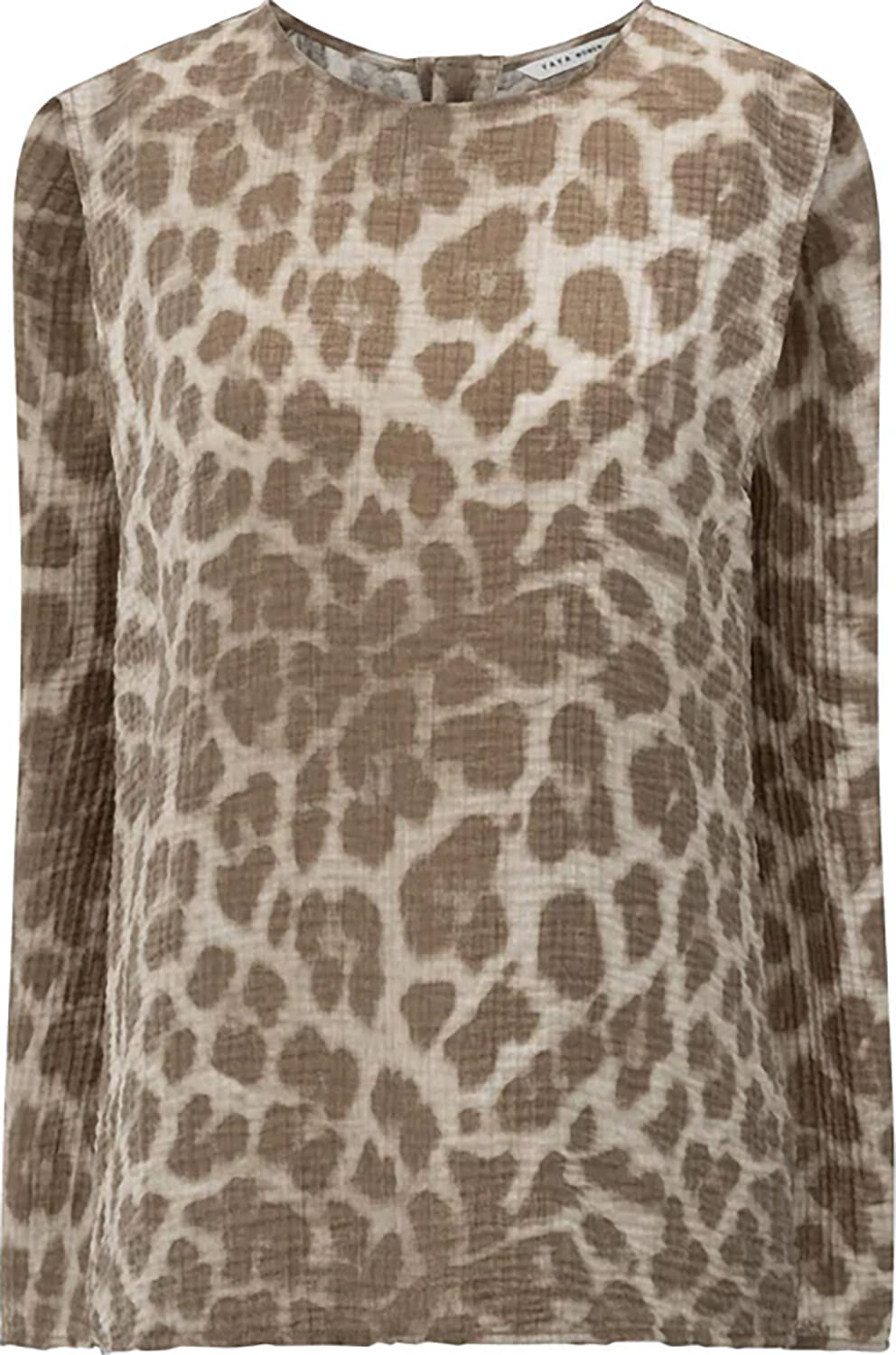 Yaya Top Print Beige