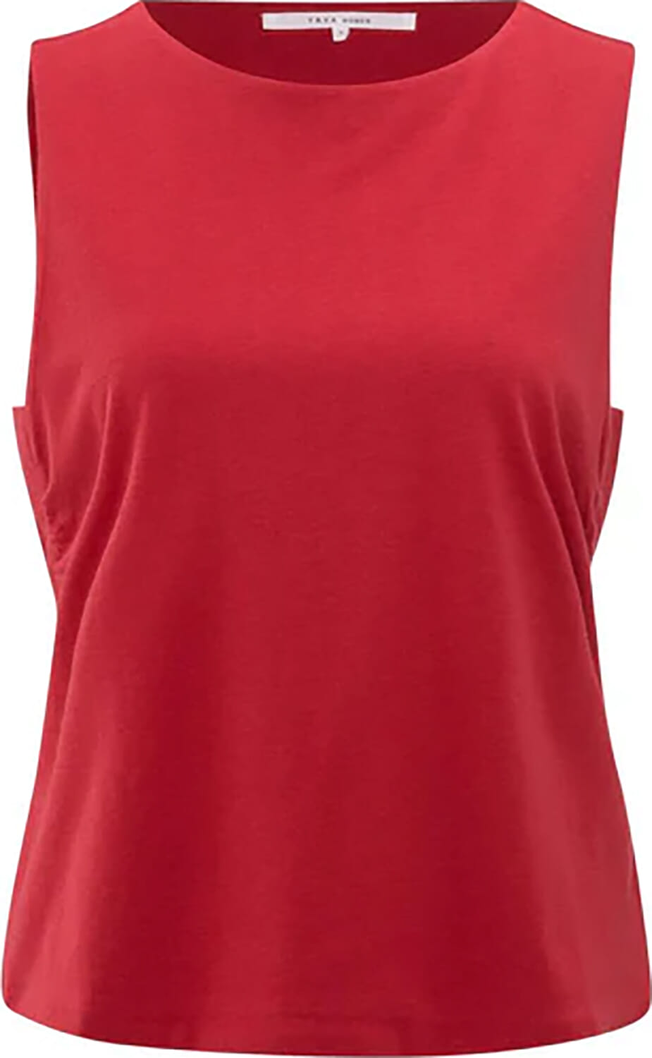 Yaya Top met gehaakte mouwdetails Rood