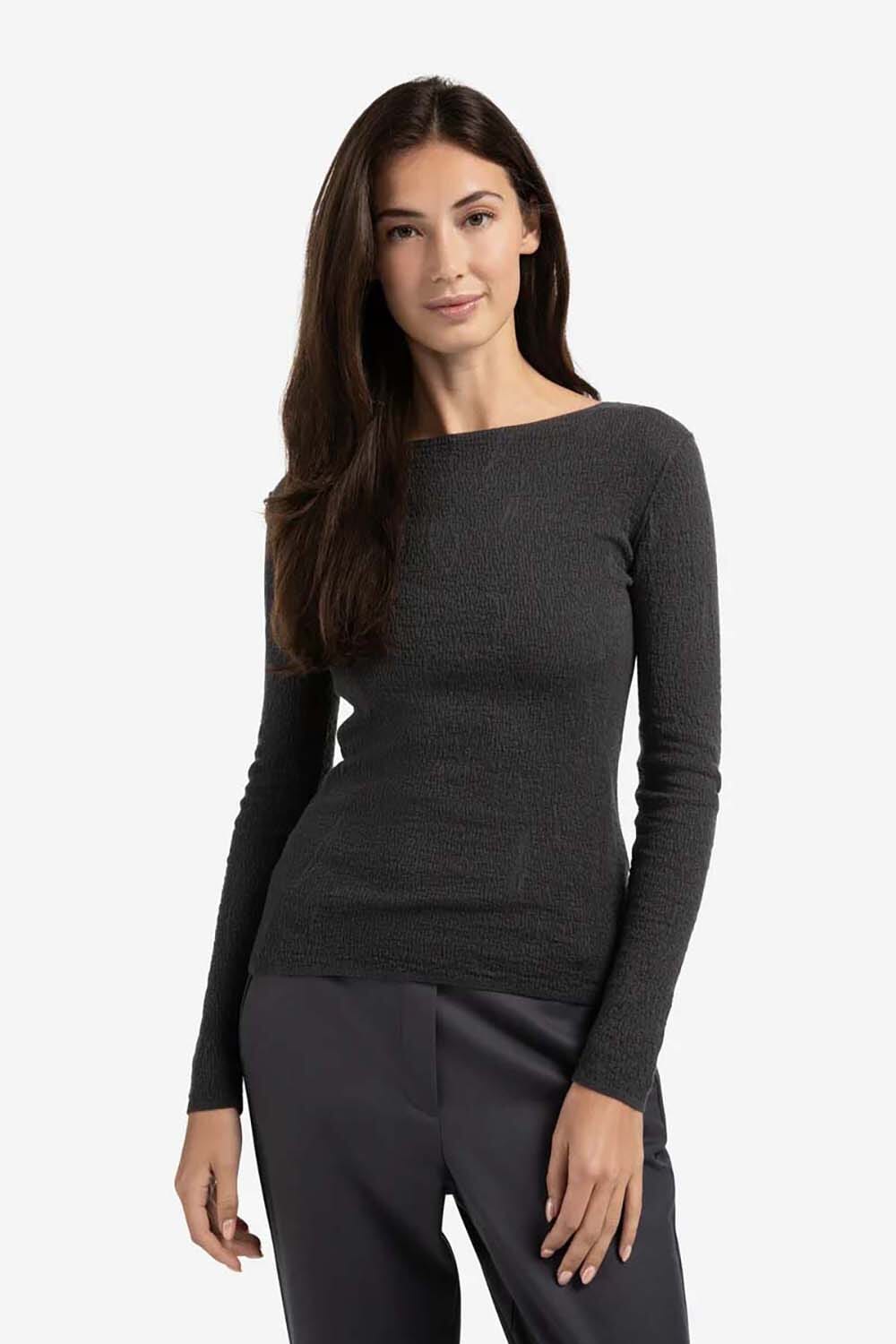 Yaya Top Zwart