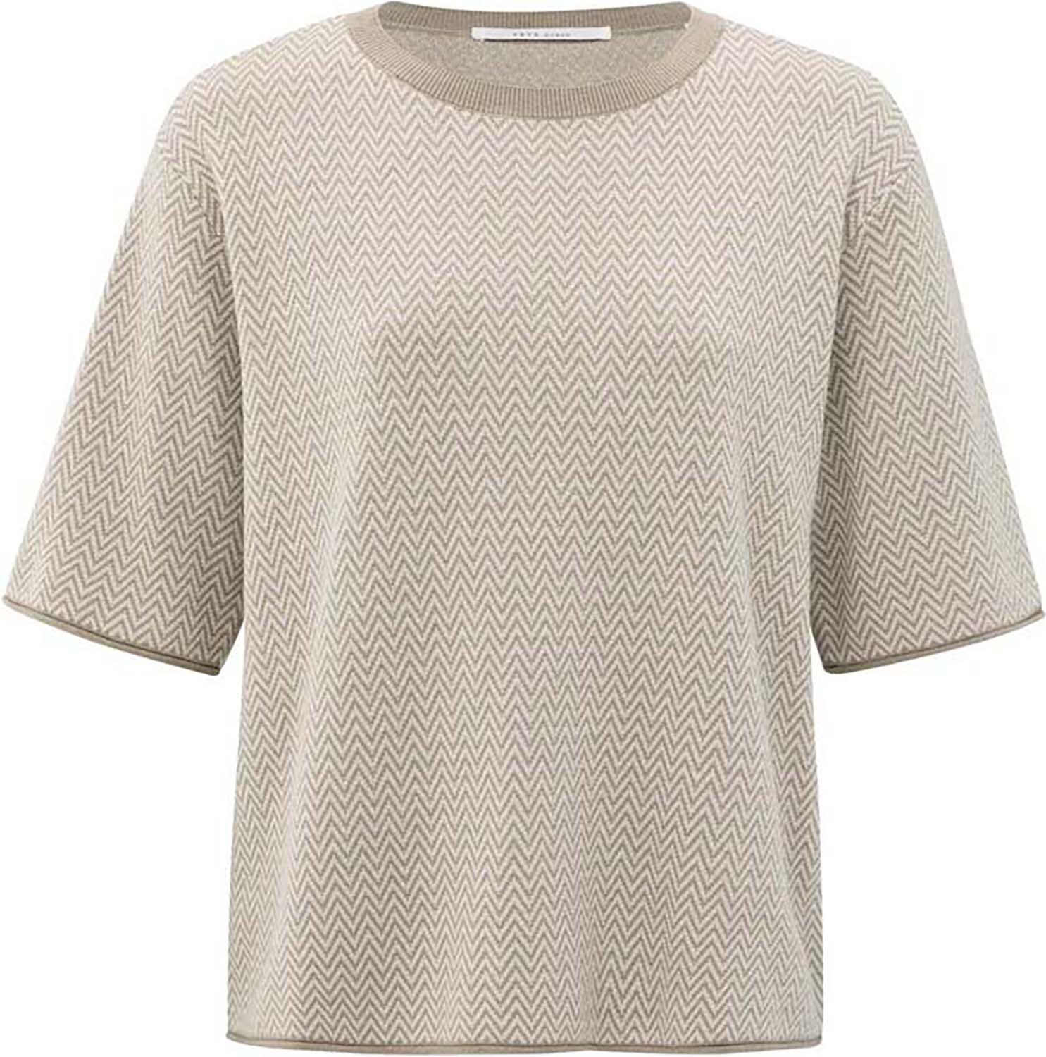 Yaya Trui Jacquard  Bruin
