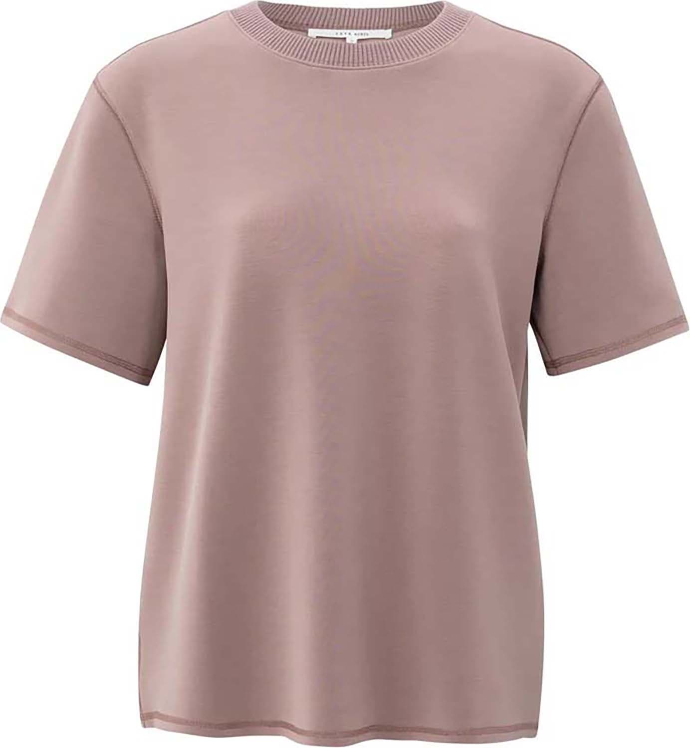 Yaya Short sleeve sweatshirt with k Roze