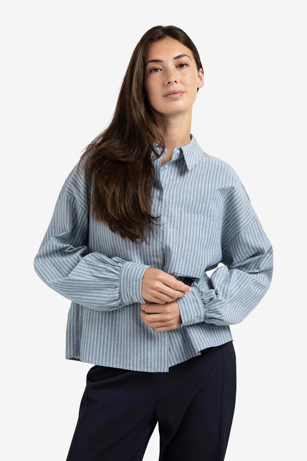 Yaya Blouse Blauw