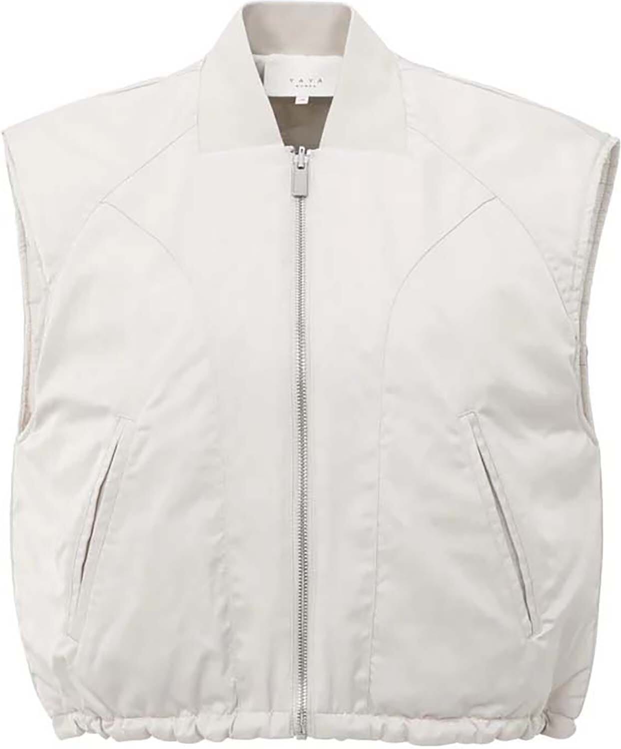 Yaya Bodywarmer Reversible  Beige