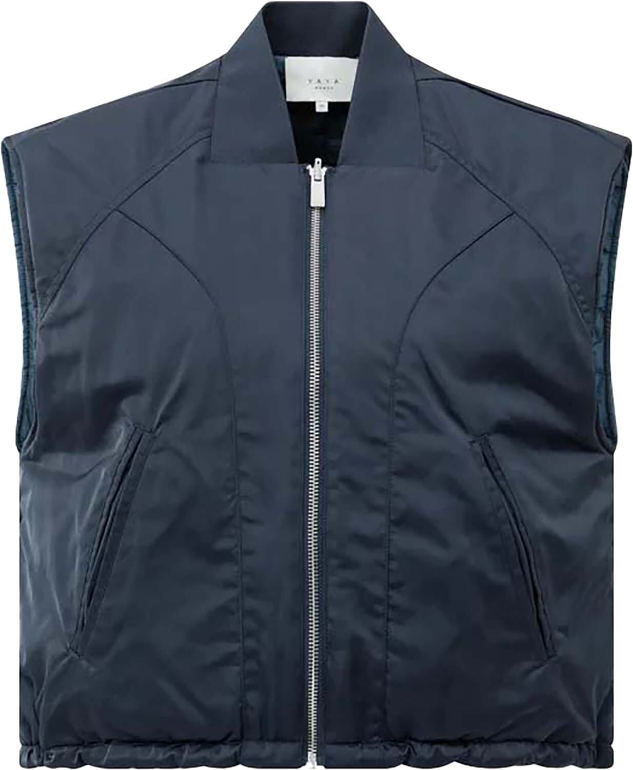Yaya Bodywarmer Reversible  Blauw