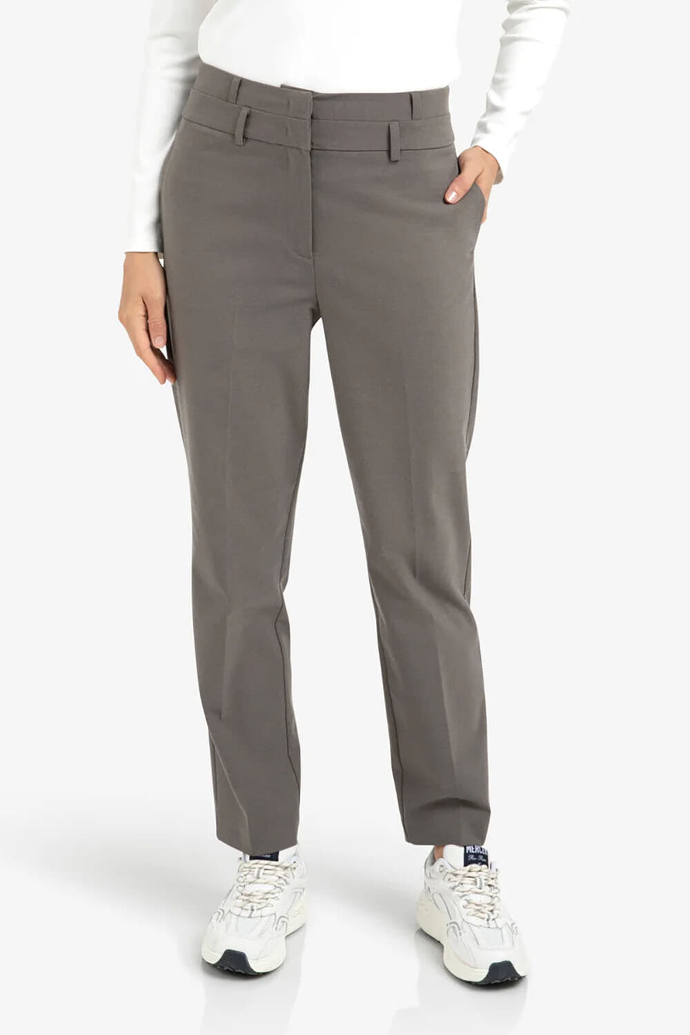 Yaya Pantalon Grijs