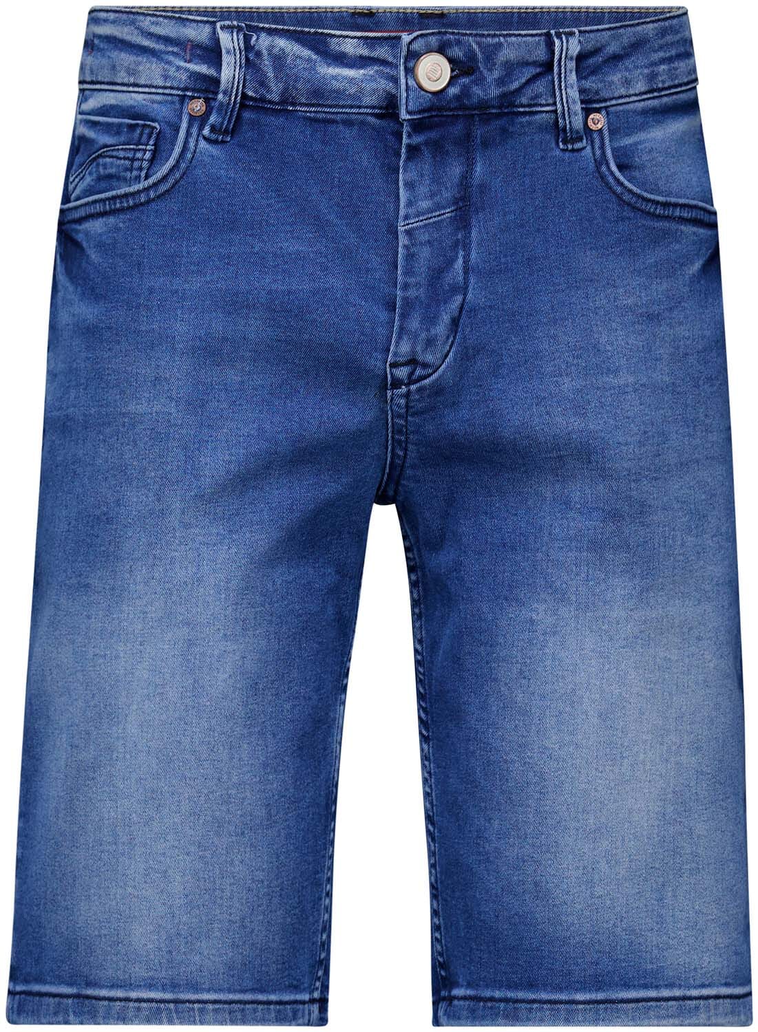 No Excess Short Denim Stretch Blauw