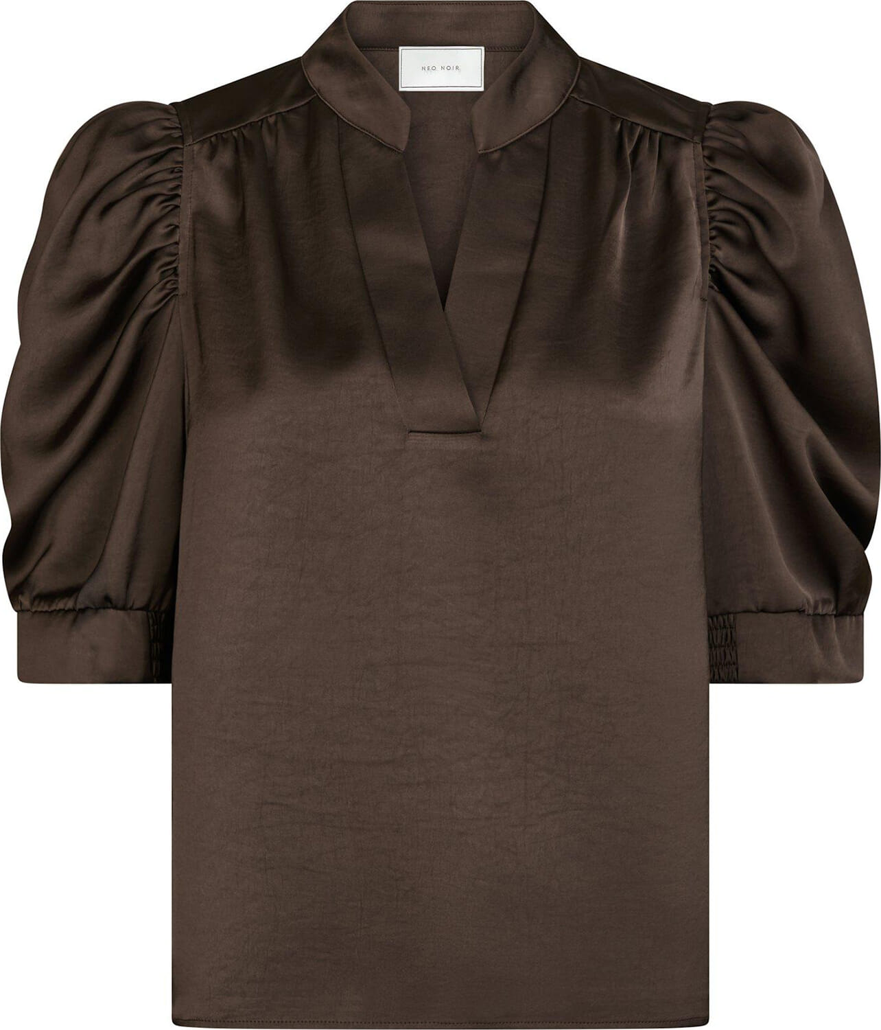 Neo Noir Blouse Roella Heavy Bruin