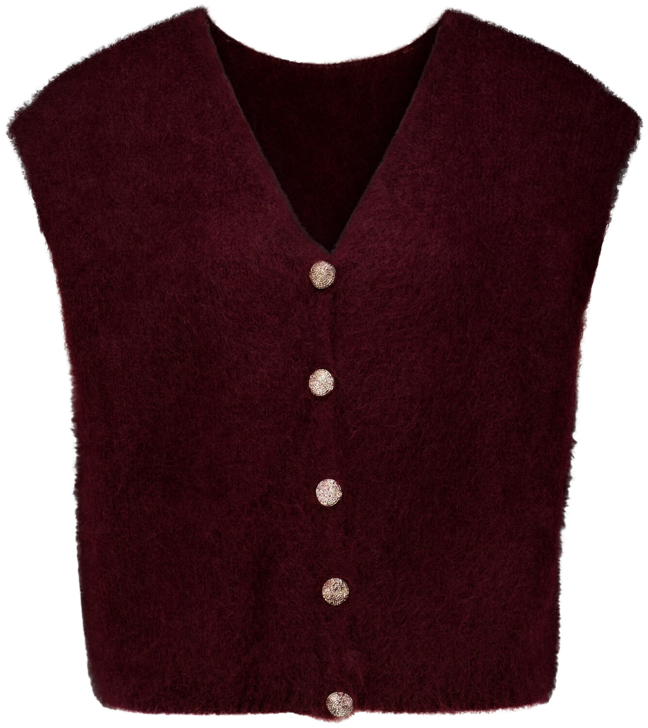 In Shape Gilet Maan Rood