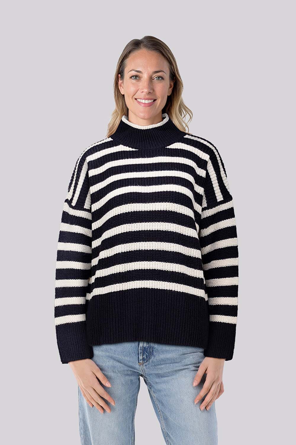 In Shape Trui Selene Blauw
