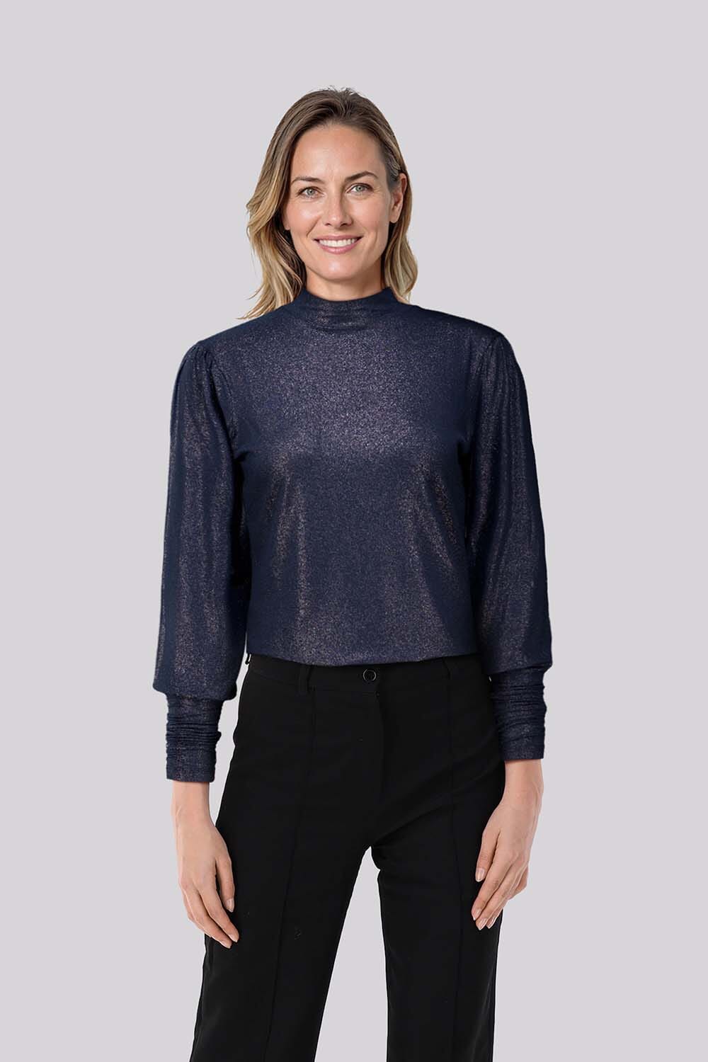 In Shape Longsleeve Donna Blauw