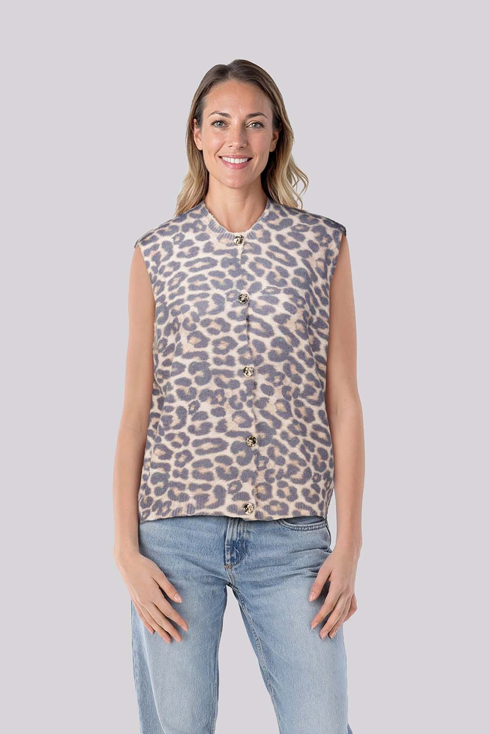 In Shape Gilet Fayen Bruin