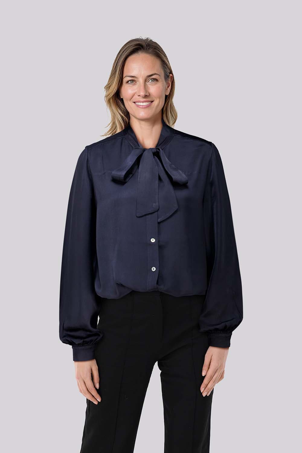 In Shape Blouse Maera Navy