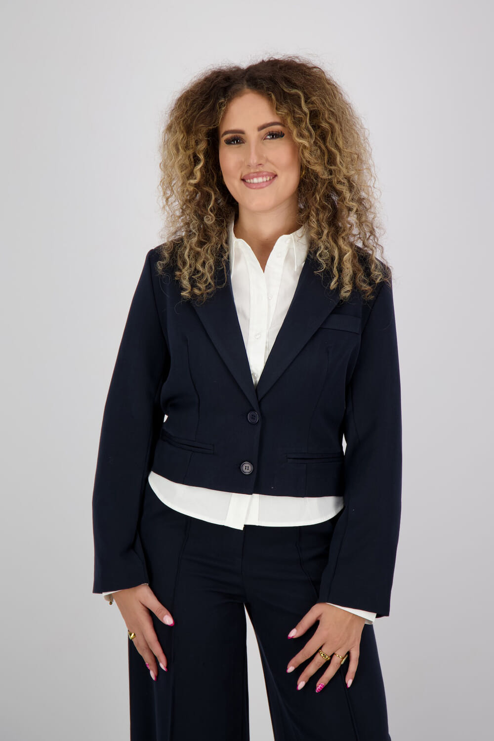 In Shape Blazer Blauw