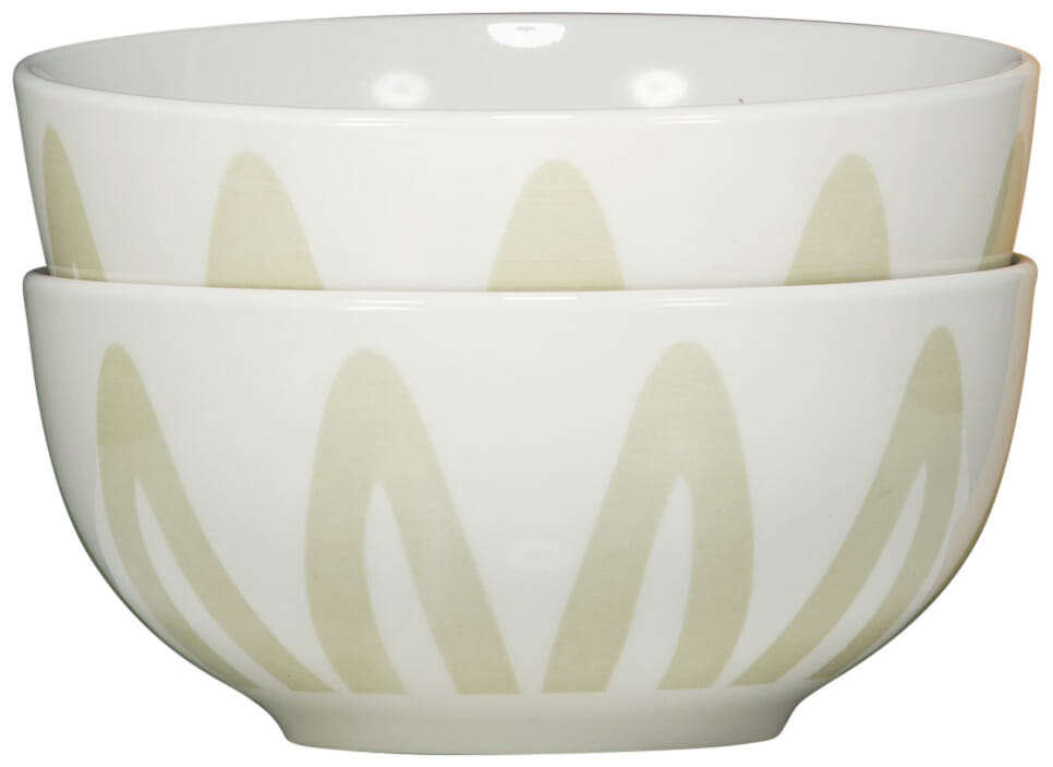 Gusta Kom Noodle Crème Wit