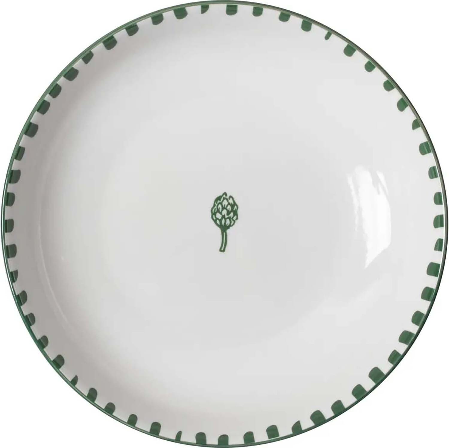Gusta Della Nonna Serveerschaal 28x5,5cm Groen