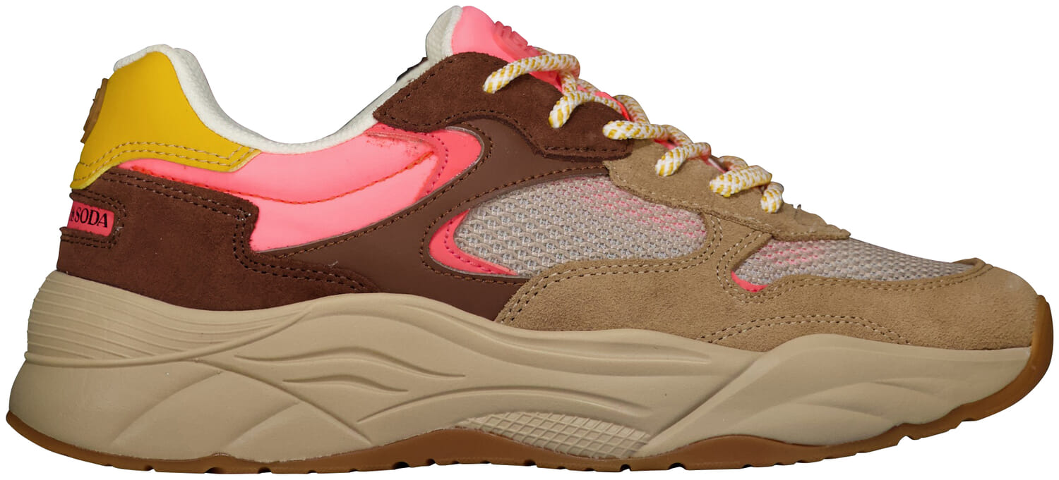 Scotch & Soda Sneakers Celest Bruin
