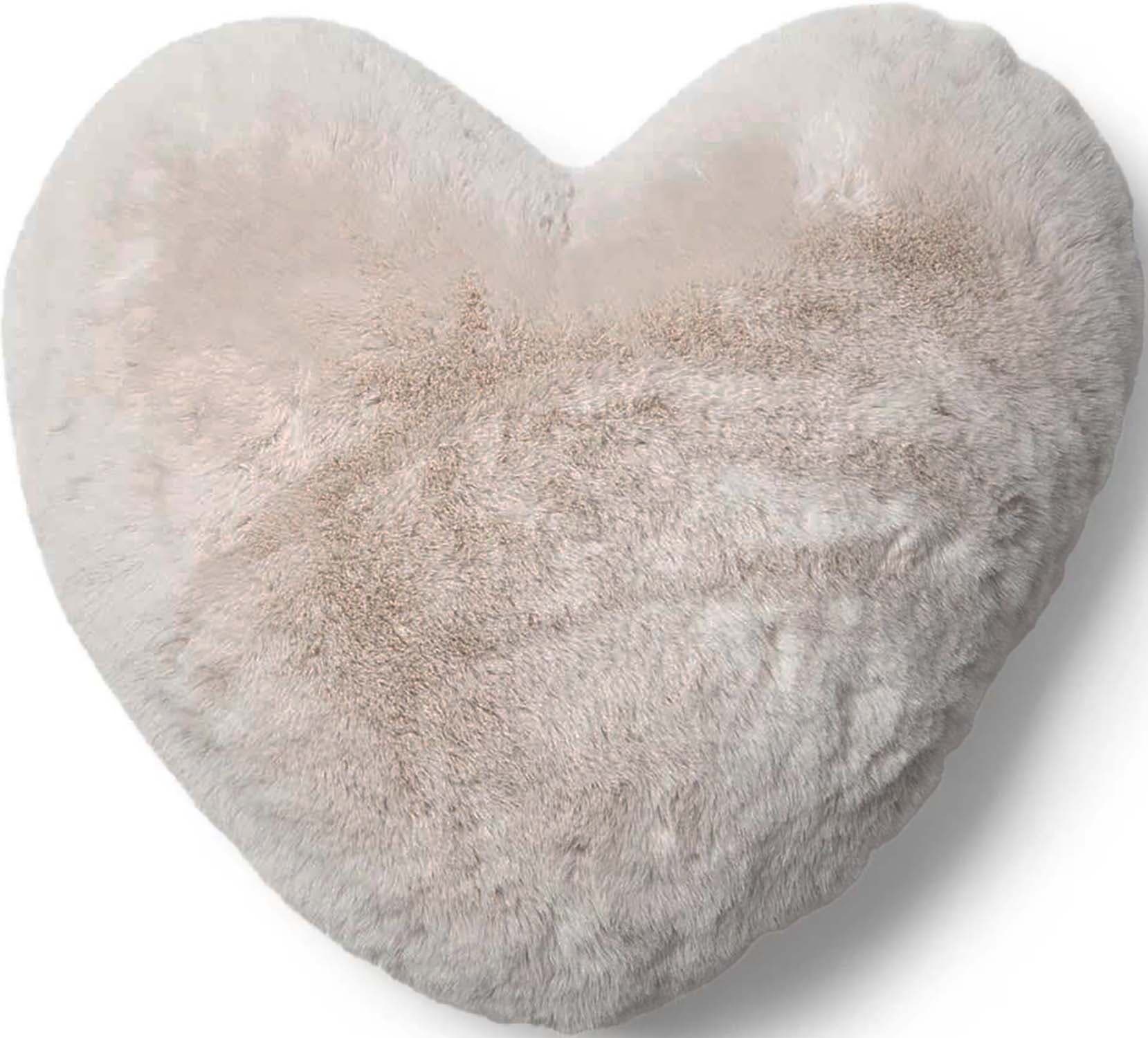 Riviera Maison Kussen Heather Alba Heart 46 * 52 Cm Kaki