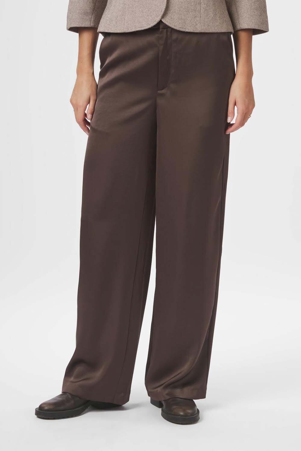 Neo Noir Pantalon Emmett Heavy Sateen Bruin