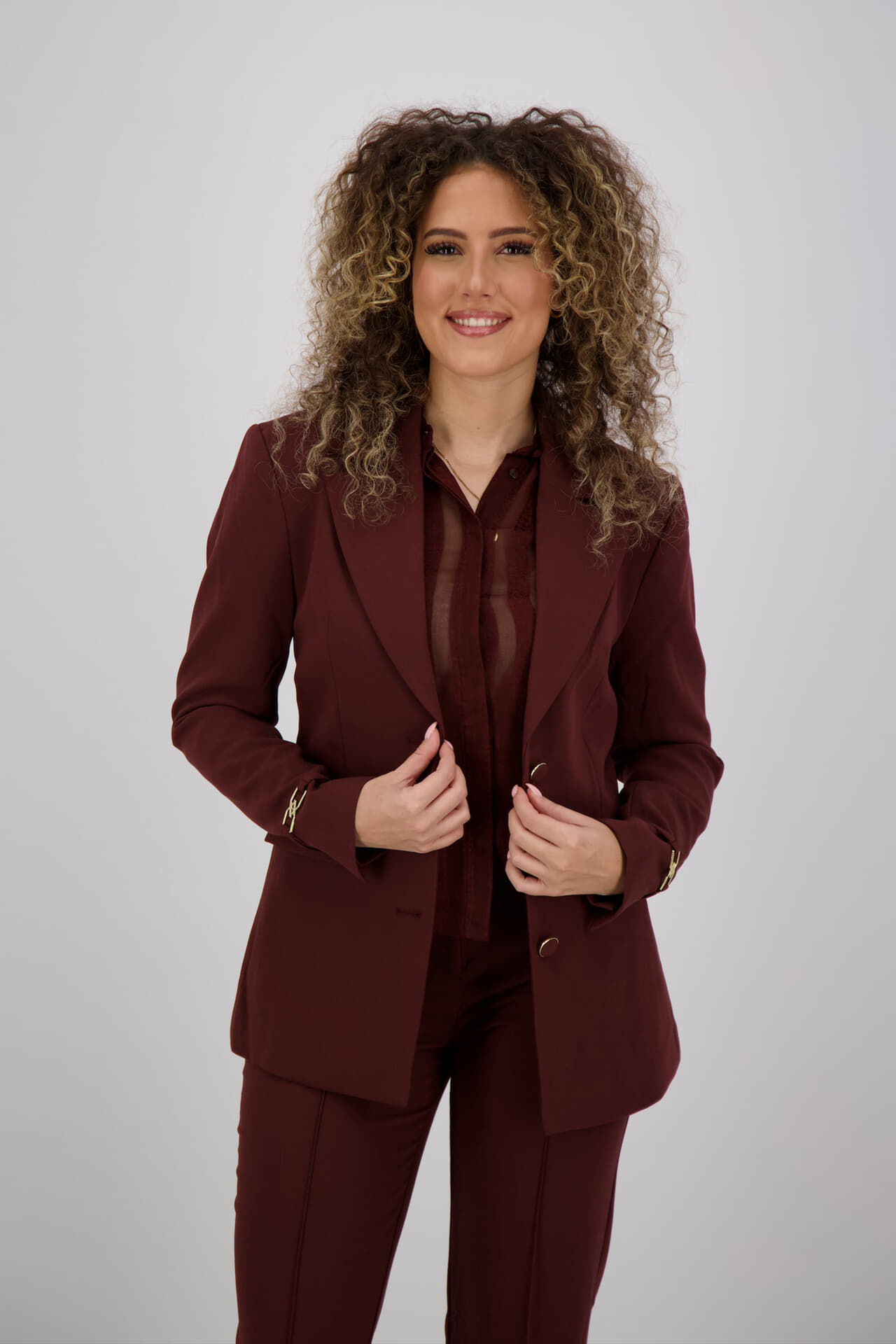 Aaiko Blazer Emilie Fancy Bruin