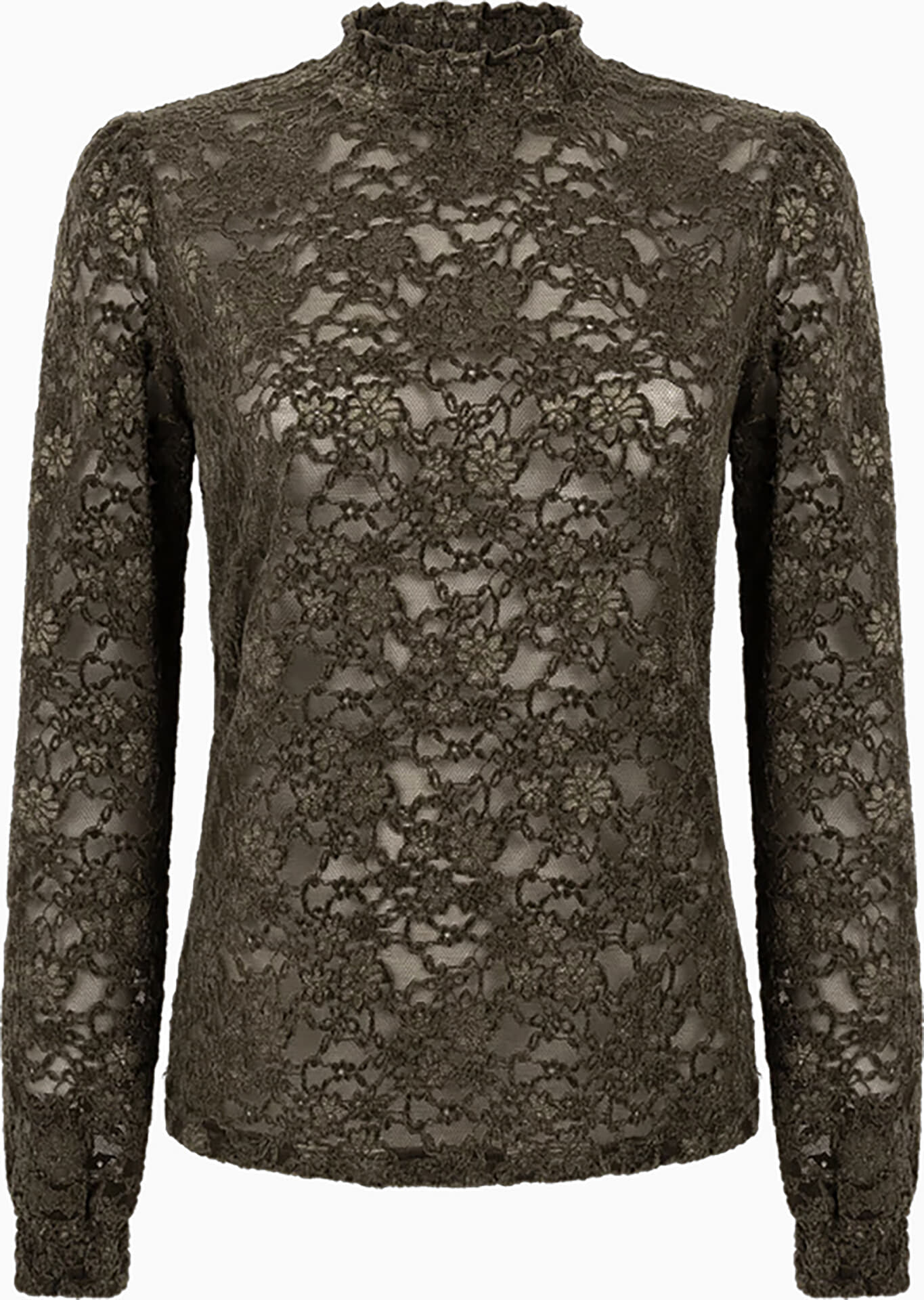 Aaiko Top Tory Lace Groen