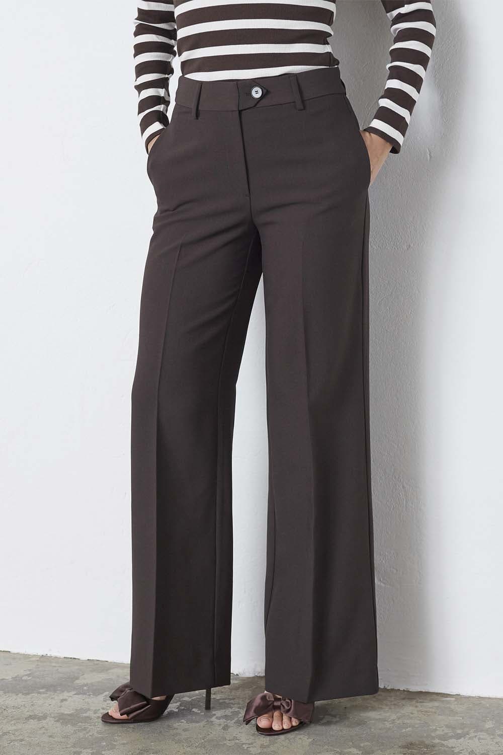 Co'couture Pantalon Vola Bruin