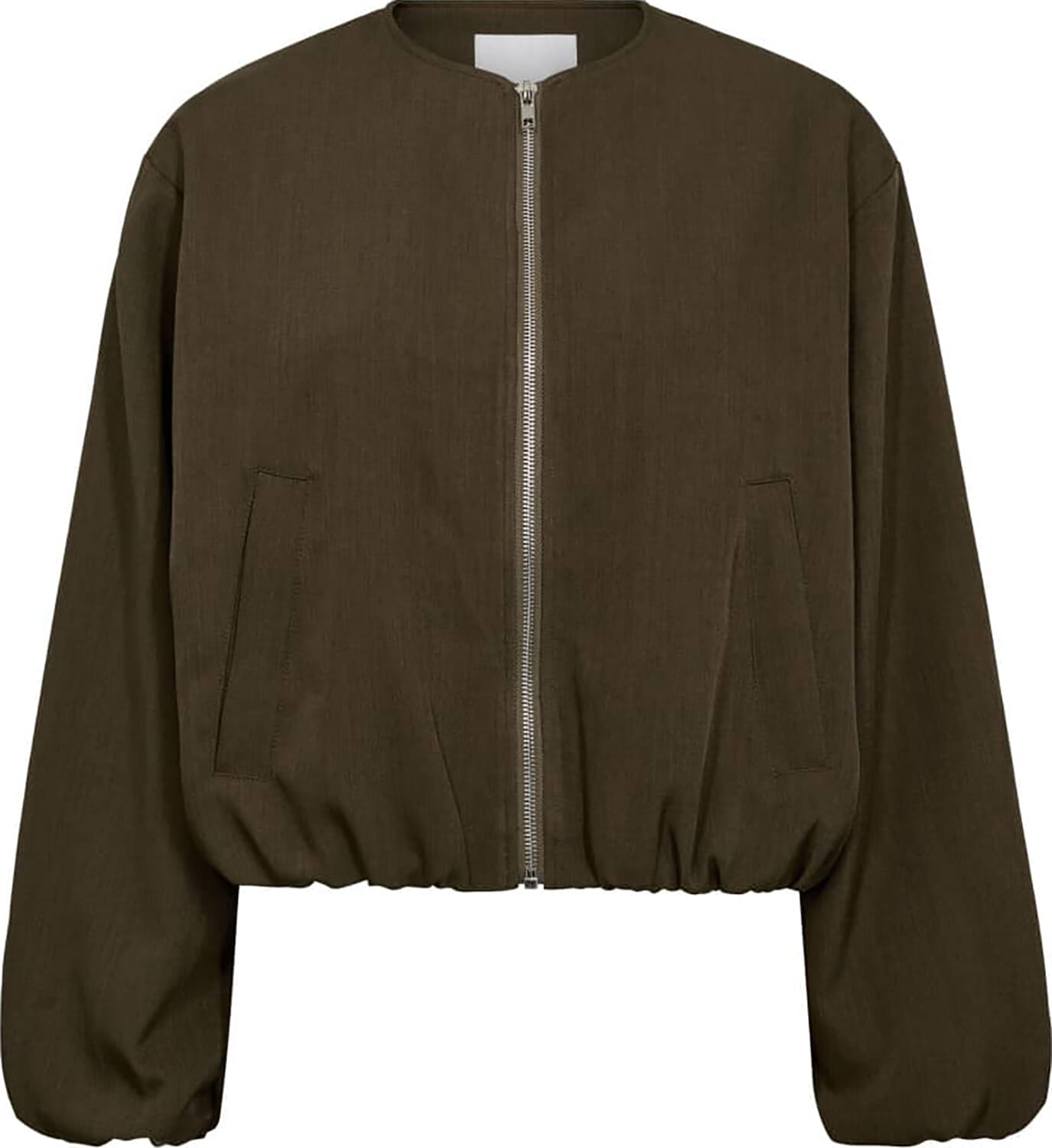 Co'couture luna. c ballon zip jacket Bruin